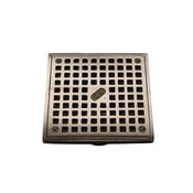 Thunderbird 5" Square Nickel Bronze Strainer Grate